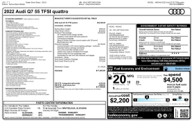 Audi Q7 55TFSI CARFAX Нов внос САЩ, снимка 16
