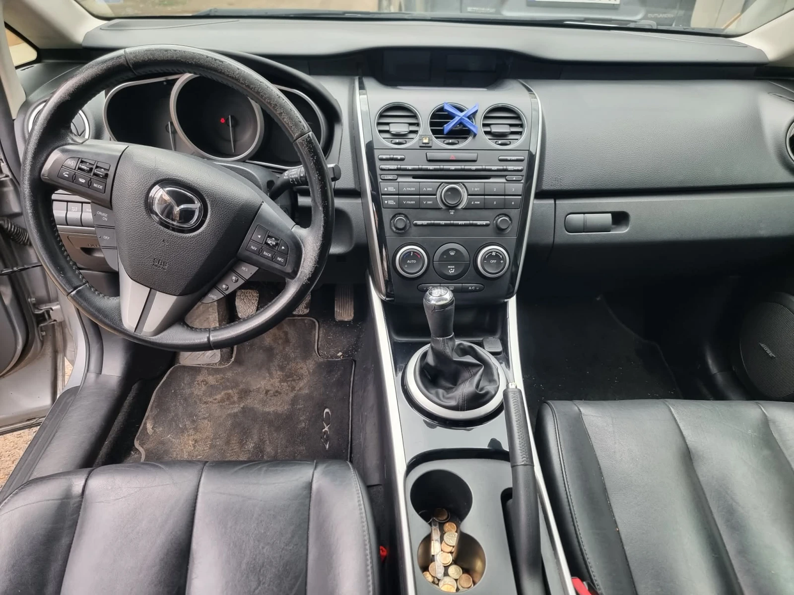 Mazda CX-7 2.2 CD/Фейс/19 ски/Xenon, снимка 9 - Автомобили и джипове - 54072570