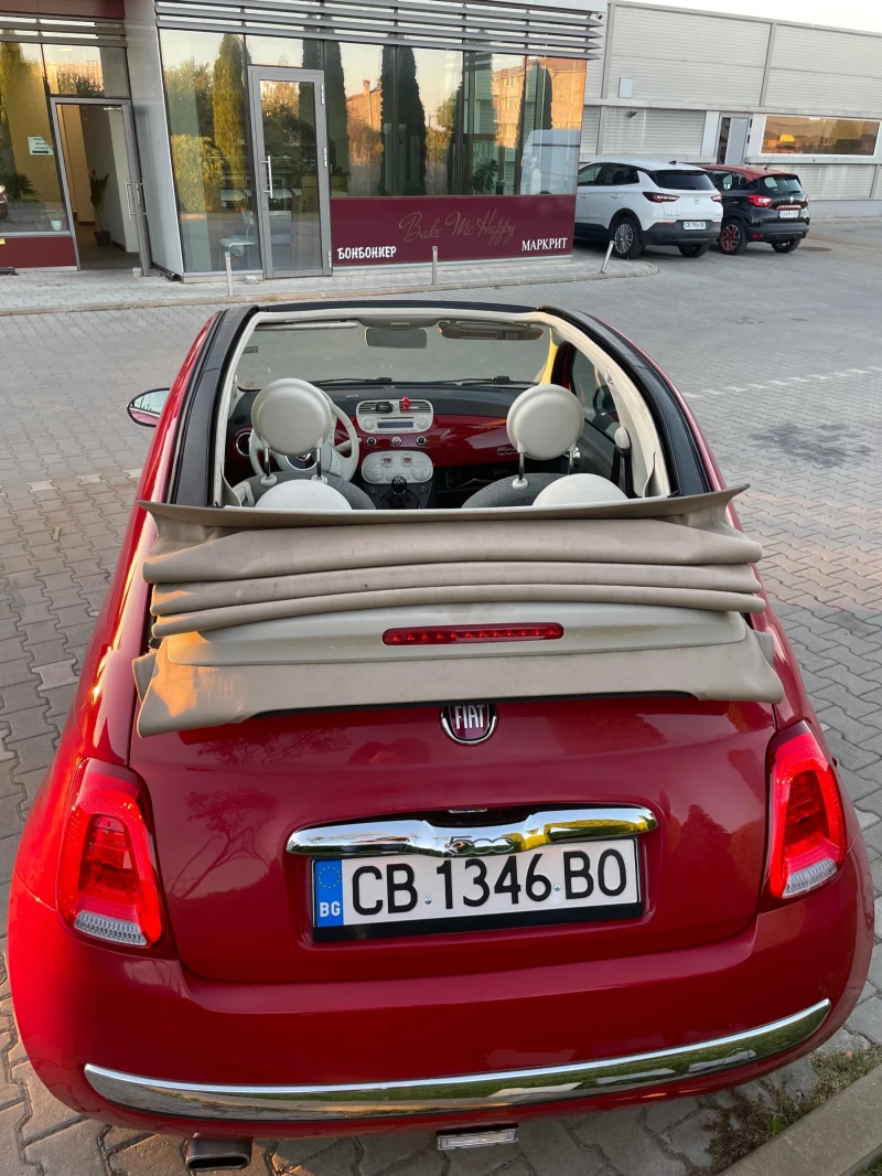 Fiat 500 Cabriolet , снимка 7 - Автомобили и джипове - 53115703