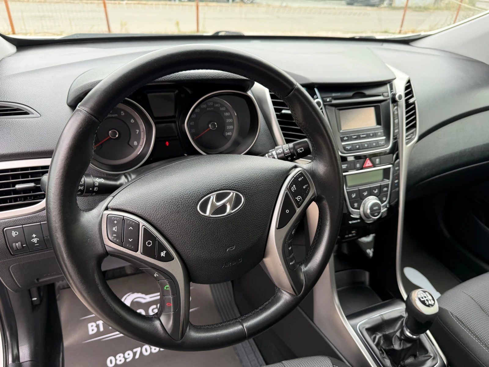 Hyundai I30 1.4i 99HP * * СЕРВИЗНА ИСТОРИЯ* *  | Mobile.bg — изображение 12