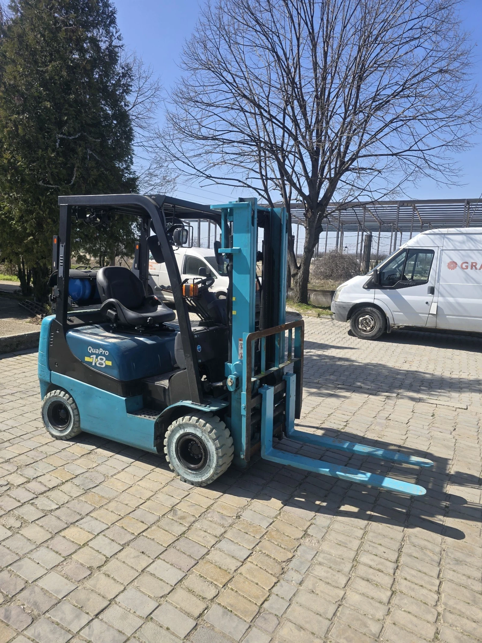 Мотокар Yale Бинзин, газ ! Виличен изравнител !