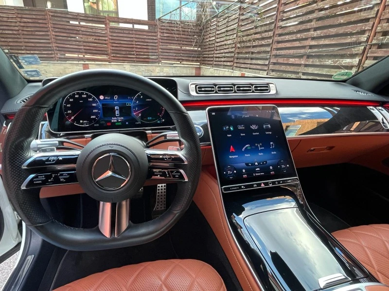 Mercedes-Benz S 500 4M Long AMG Exclusive , снимка 14 - Автомобили и джипове - 44989404