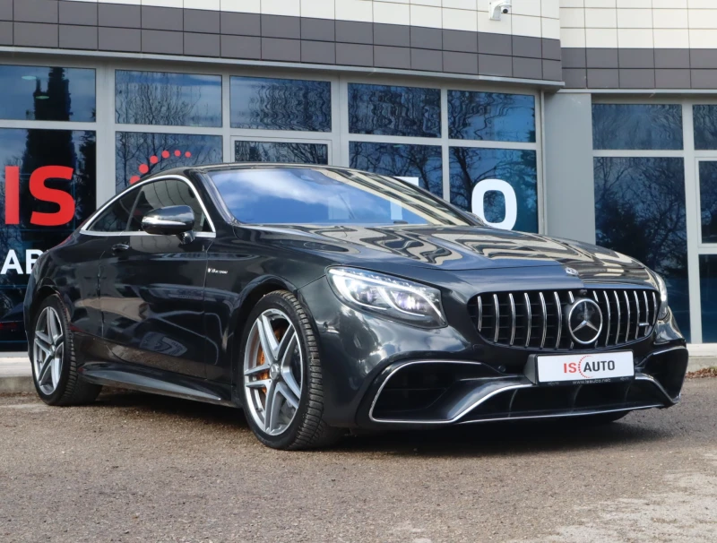 Mercedes-Benz S 63 AMG 4Matic/Burmester/HuD/Carbon/Night/Камера 360/Керам, снимка 3 - Автомобили и джипове - 52485856