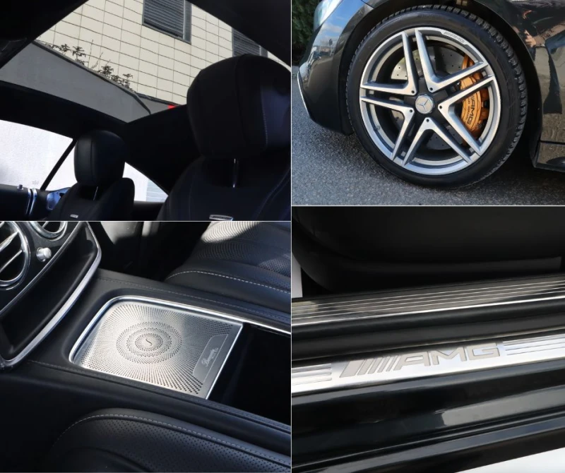 Mercedes-Benz S 63 AMG 4Matic/Burmester/HuD/Carbon/Night/Камера 360/Керам, снимка 14 - Автомобили и джипове - 52485856