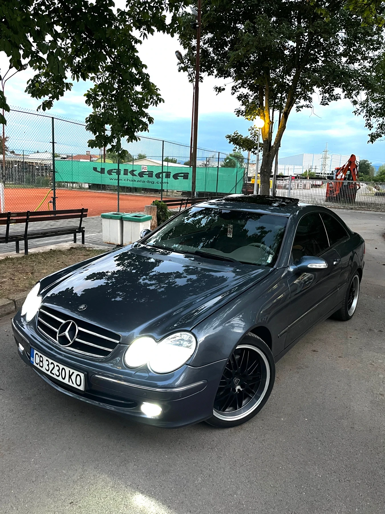 Mercedes-Benz CLK 320, automatic, 218 ps, gas, снимка 1