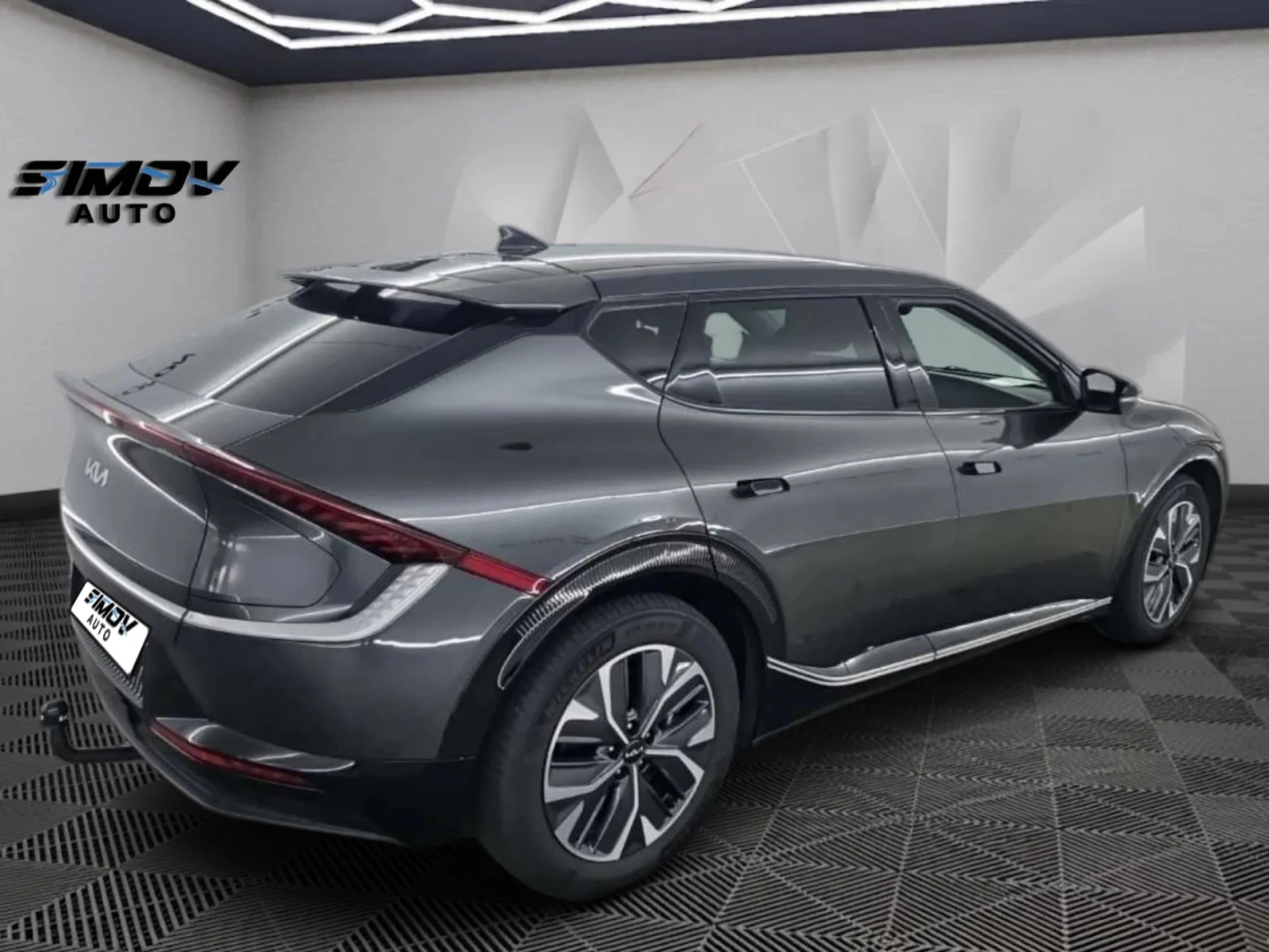 Kia EV6 77.4KWH 325КС. 4Х4 SOH-100% ДИСТРОНИК ОБДУХВАНЕ , снимка 4 - Автомобили и джипове - 54083638