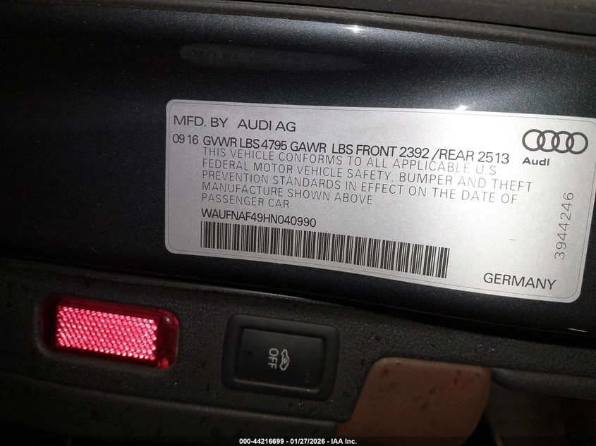 Audi A4 2.0L I-4 DI, DOHC, VVT, TURBO, 252HP All Wheel | Mobile.bg � ����������� 9