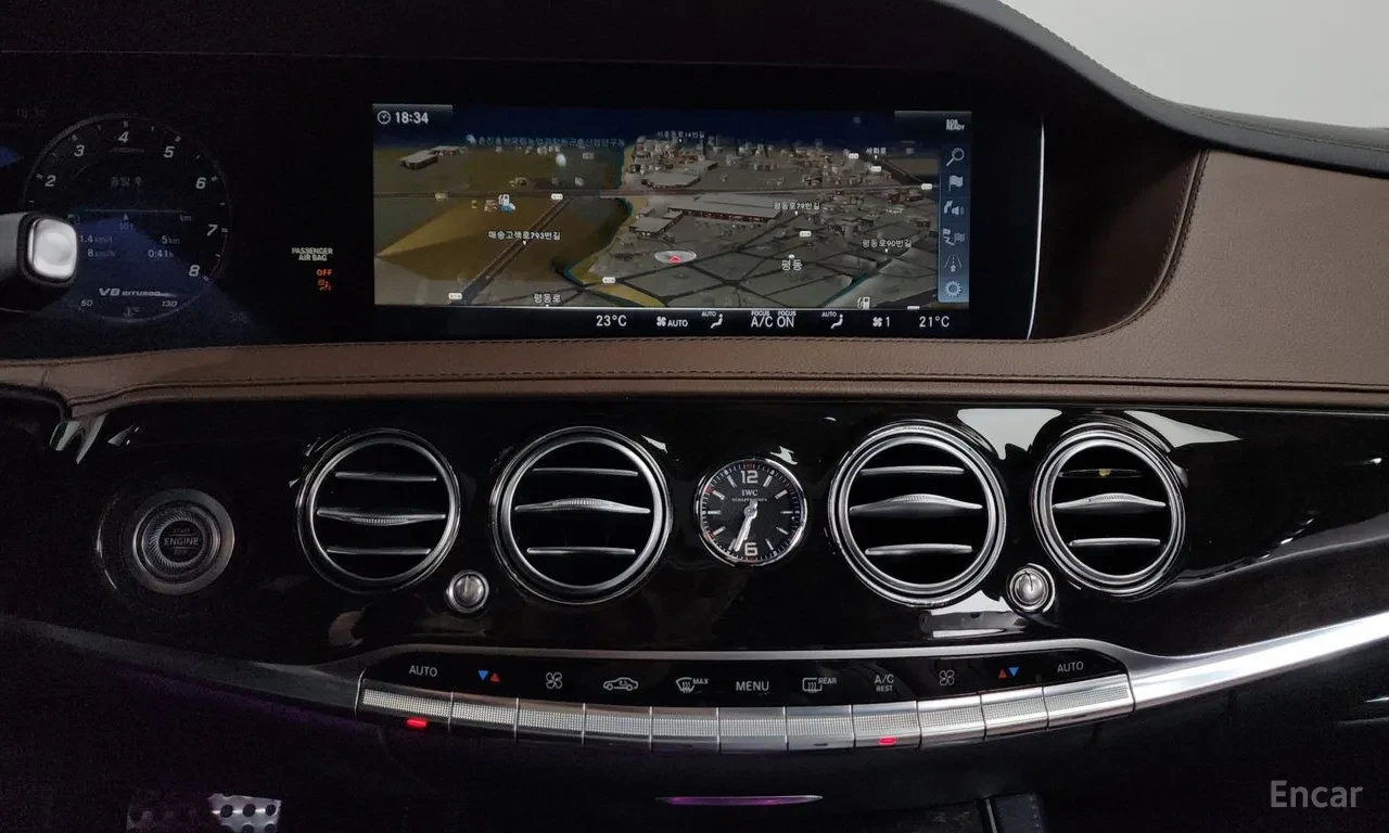 Mercedes-Benz S 63 AMG ОБДУХ* ПОДГРЕВ* 4D BURMESTER* HEAD-UP* 360* , снимка 10 - Автомобили и джипове - 55559675