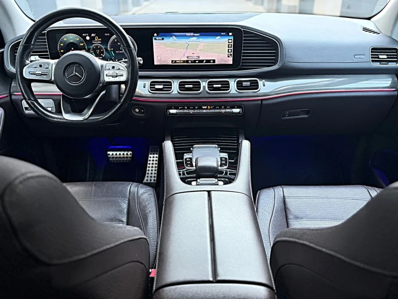 Mercedes-Benz GLS 400 Mercedes GLS400d AMG Line* 360* BURM* PANORAMA* 6+, снимка 15 - Автомобили и джипове - 51583540