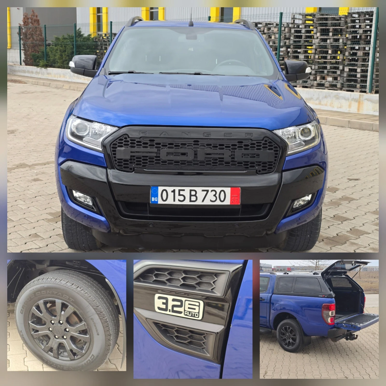 Ford Ranger 3.2/WILDTRAK/AVTOMAT/HAR-TOP/FULL, снимка 6 - Автомобили и джипове - 53904810