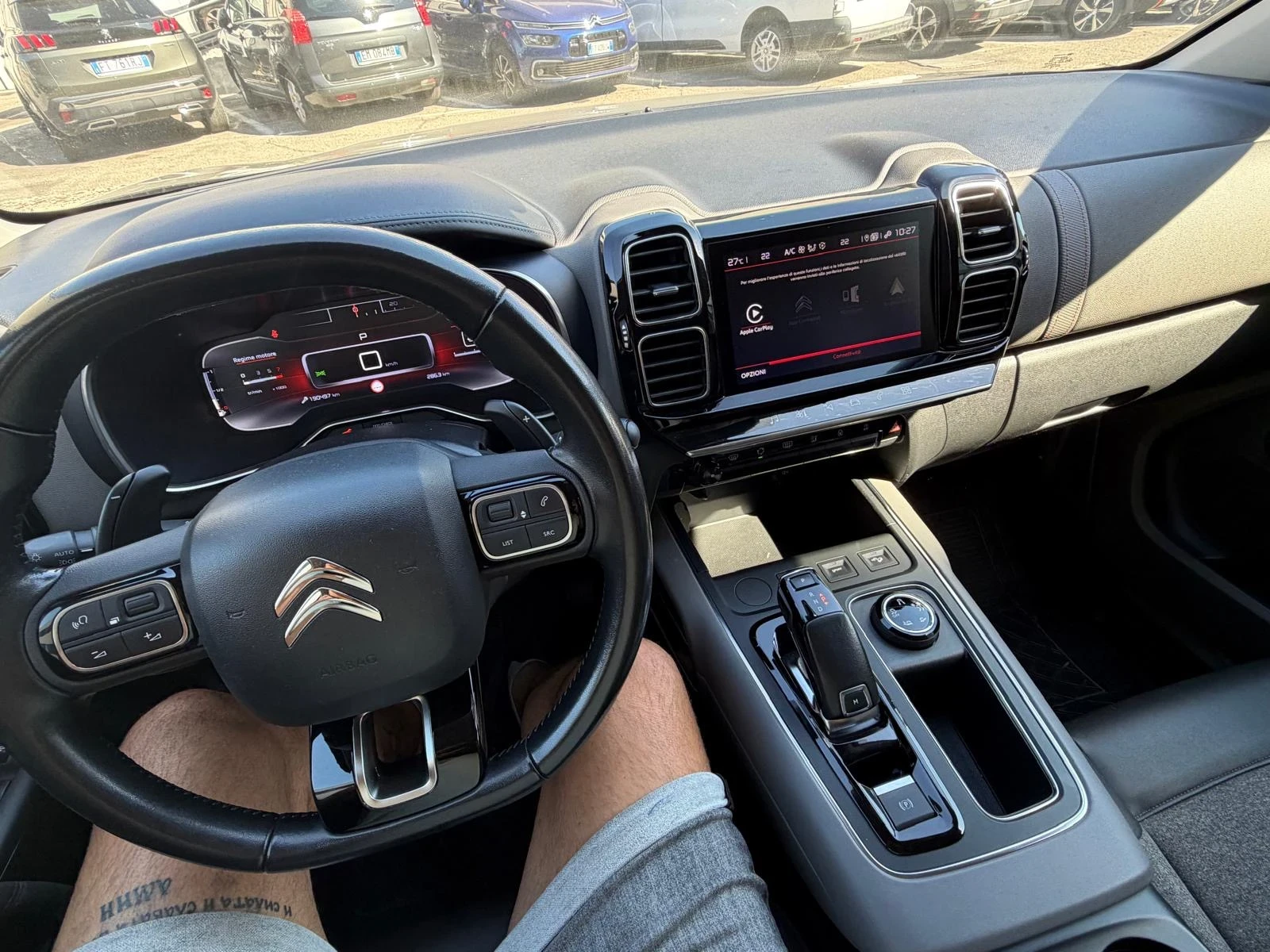 Citroen C5 Aircross NAVI* КОЖА* КАМЕРА* LED* 1.5hdi 131hp* 190500km* E, снимка 6 - Автомобили и джипове - 55938031