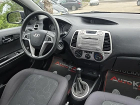 Hyundai I20 1.2i-78кс= ФАБРИЧНА ГАЗ= КЛИМАТИК= 5ВРАТИ, снимка 13