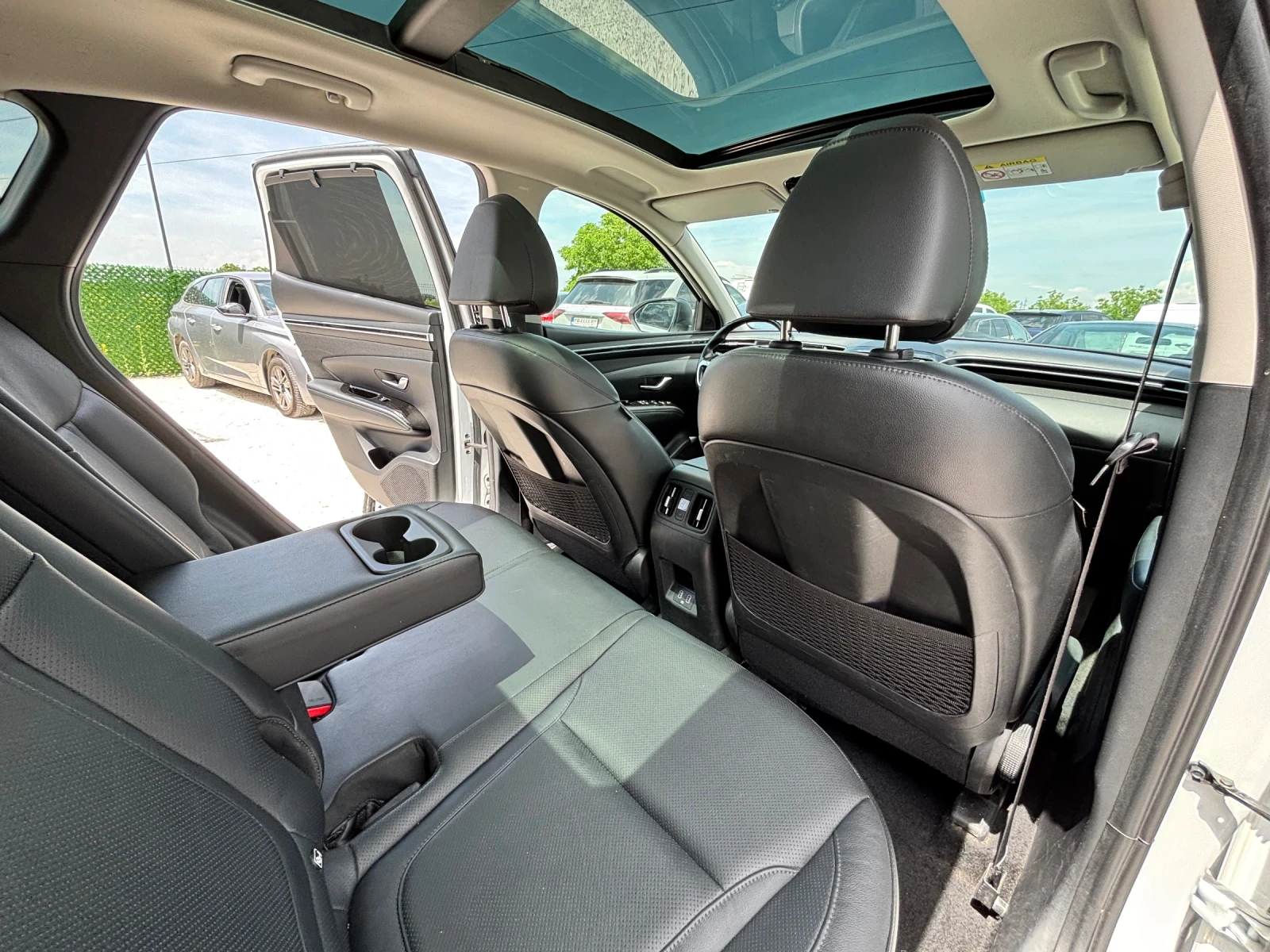 Hyundai Tucson HYBRID/PANO/NAVI TOUCH/ОБДУХВАНЕ/FULL, снимка 9 - Автомобили и джипове - 54810014