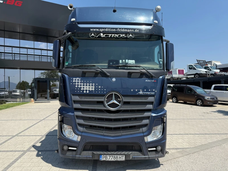 Mercedes-Benz Actros Автовоз Tоп състояние, снимка 2 - Камиони - 47576753