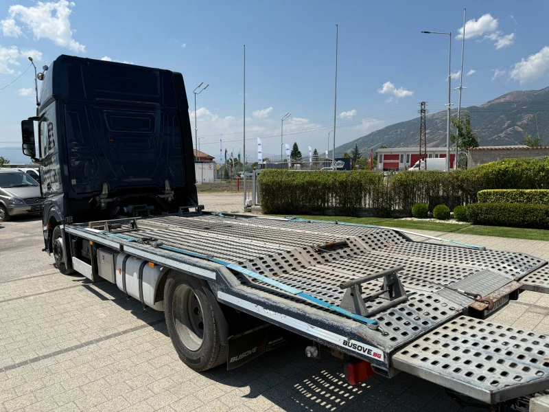 Mercedes-Benz Actros Автовоз Tоп състояние, снимка 9 - Камиони - 47576753