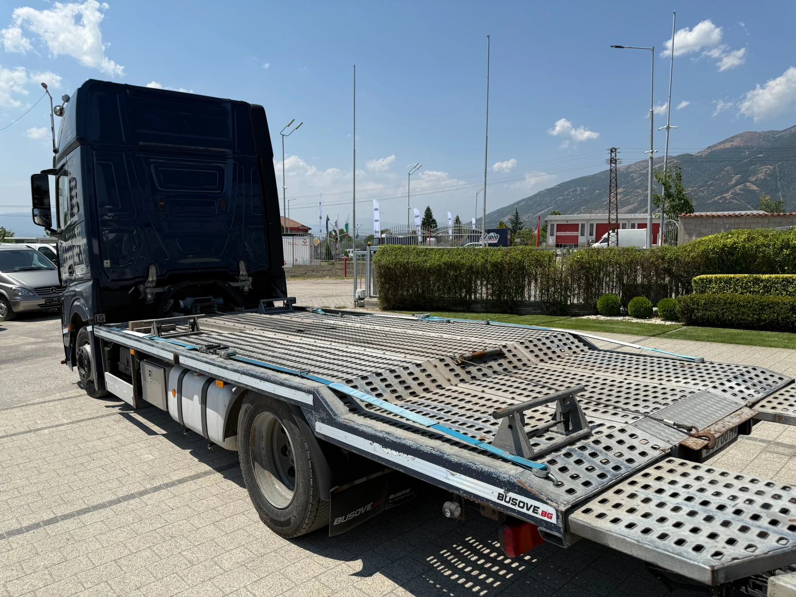 Mercedes-Benz Actros Автовоз Tоп състояние - изображение 9