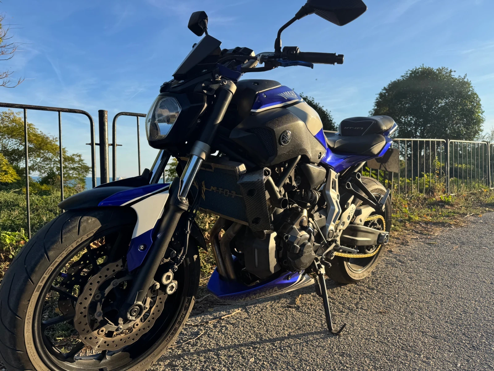 Yamaha Mt-07 A2 ABS, снимка 9 - Мотоциклети и мототехника - 56637668