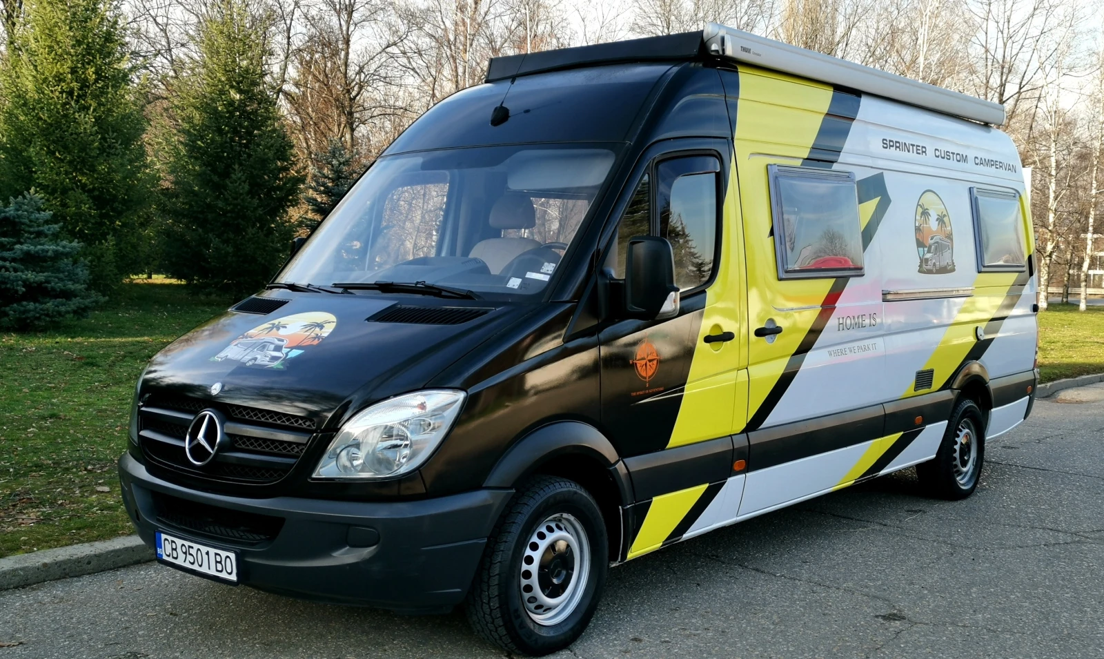 Кемпер Mercedes-Benz SPRINTER 313 CDI CUSTOM, 5 местен