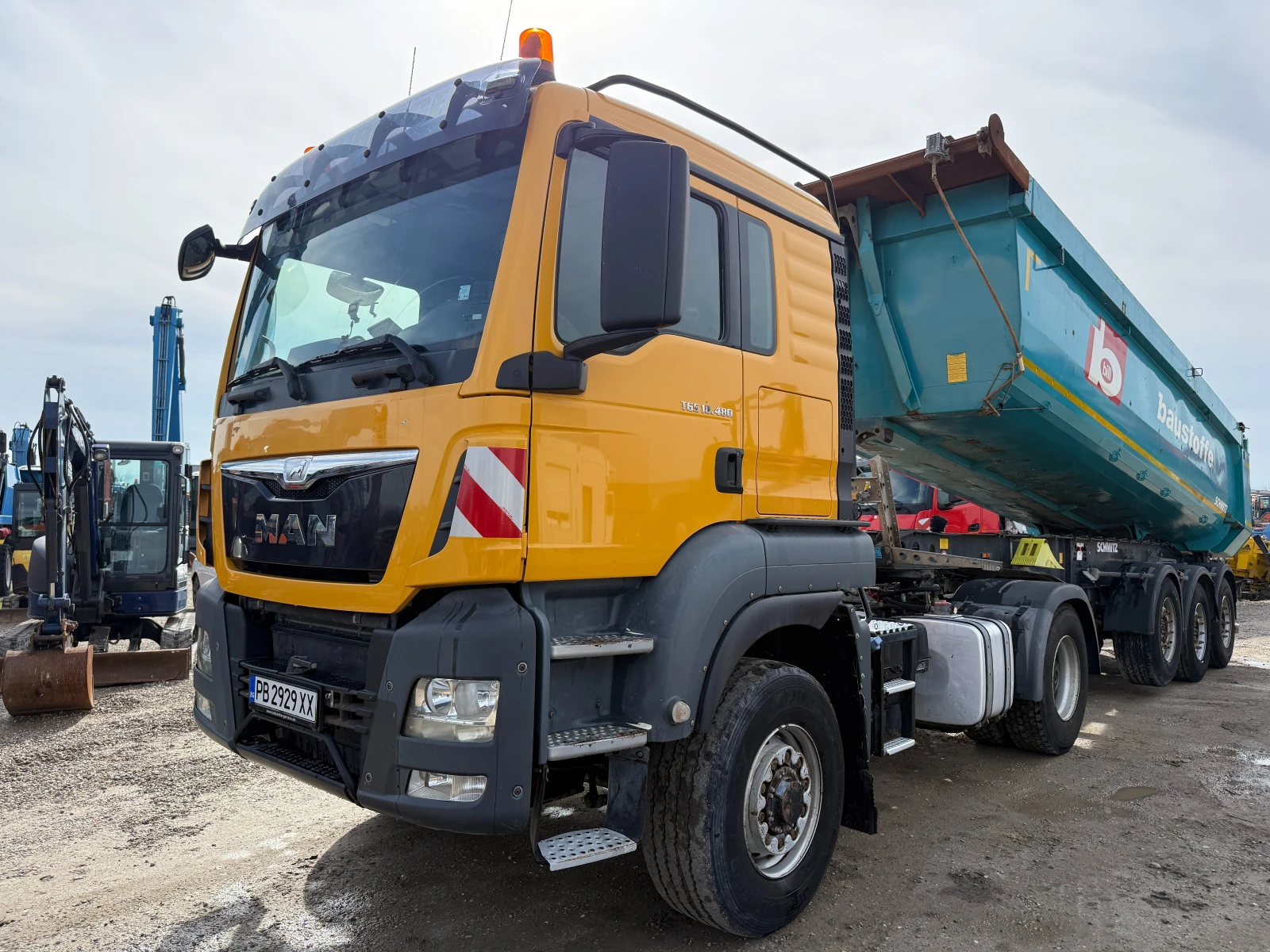 ����������� Schmitz ���������� MAN TGS 4X4 | Mobile.bg � ����������� 13