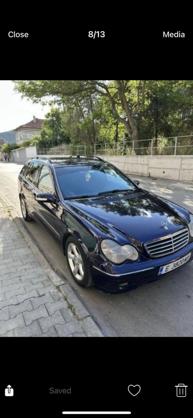 Mercedes-Benz C 220 2.7 цди, снимка 2 - Автомобили и джипове - 46717254