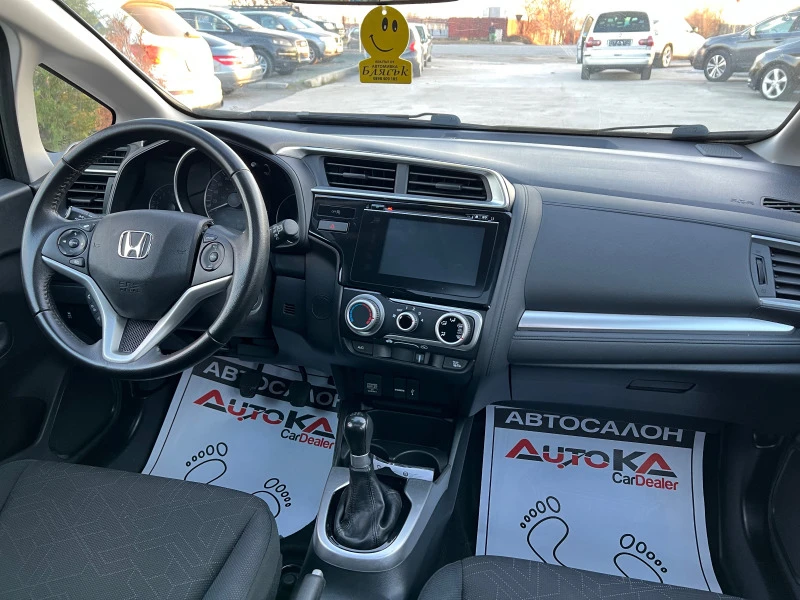 Honda Jazz 1.5i-132кс= = 106хил.км= 6СКОРОСТИ= КАМЕРА= ПОДГРЕ, снимка 12 - Автомобили и джипове - 43479023