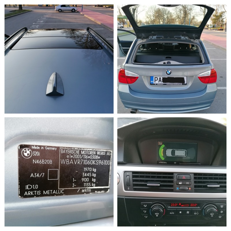 BMW 320  Нави/Панорама/Парктроник/Подгрев, снимка 9 - Автомобили и джипове - 44329906