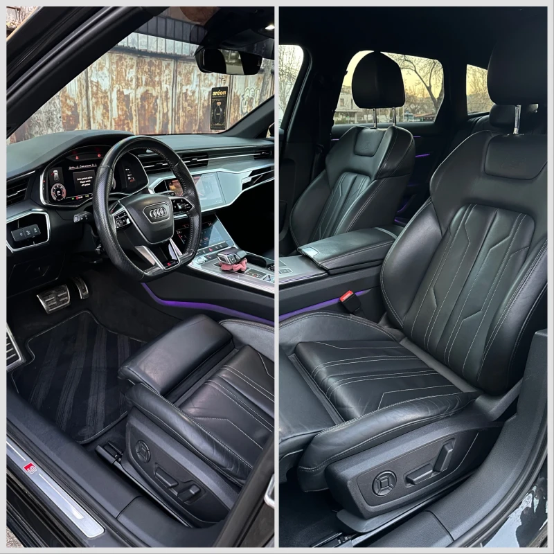 Audi A6 45 TDI quattro S line | 360  | Distronic | Full As, снимка 9 - Автомобили и джипове - 52793740