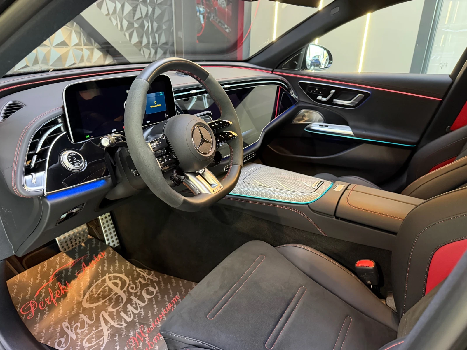 Mercedes-Benz E 53 AMG 4 MATIC HYBRID * BURMESTER * , снимка 8 - Автомобили и джипове - 54844772