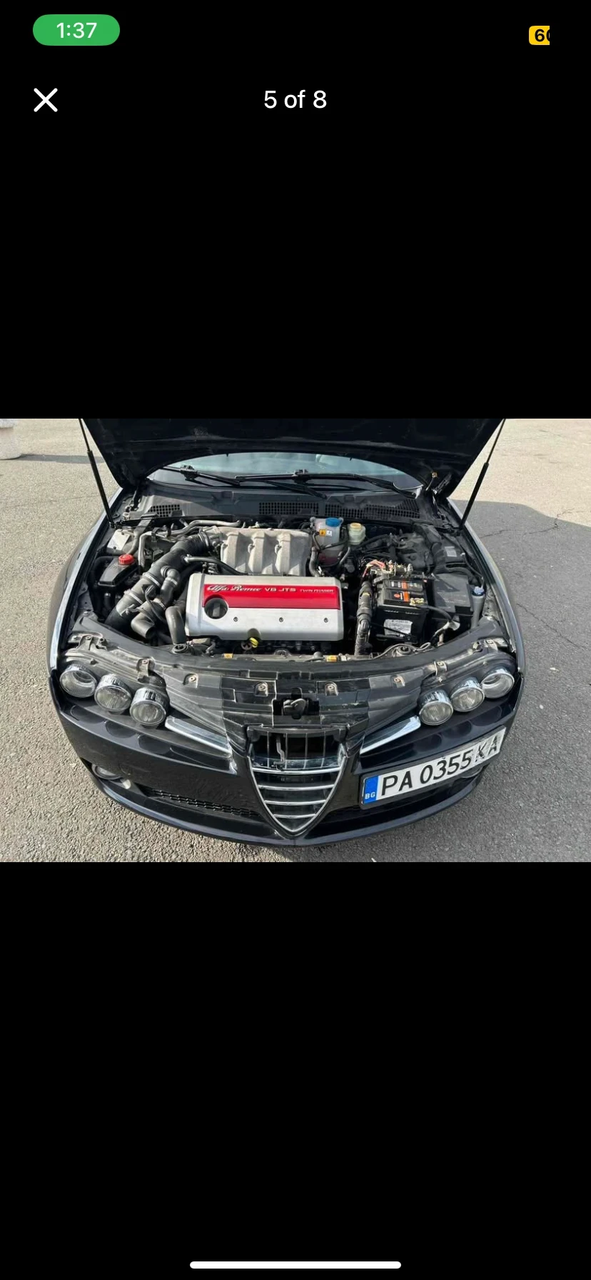 Alfa Romeo 159, снимка 5 - Автомобили и джипове - 56536553