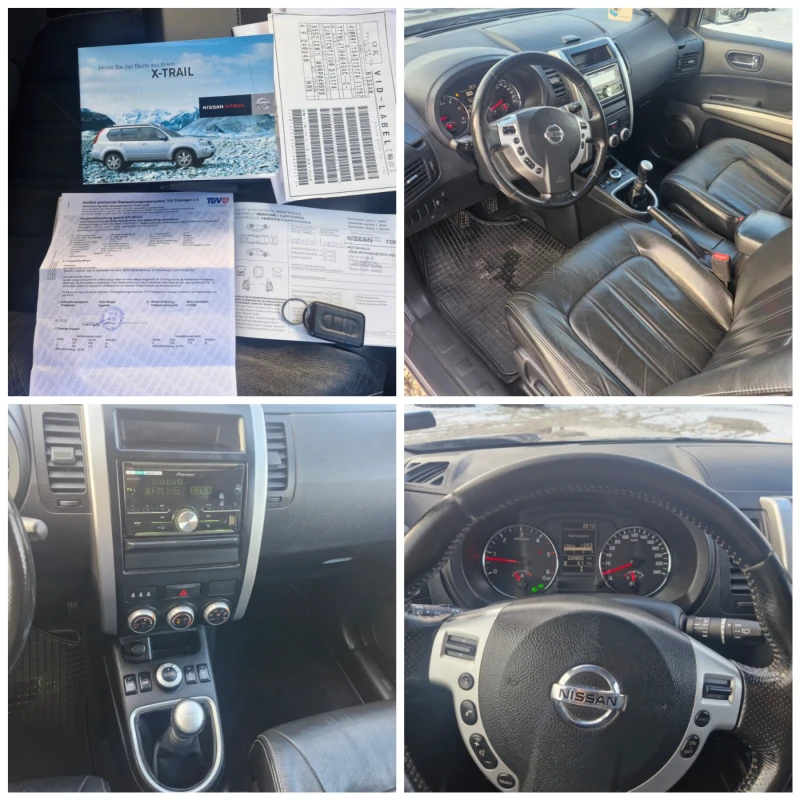 Nissan X-trail 2, 0* 150* AC* XENON* КОЖА* PANO* FACE* CAM , снимка 15 - Автомобили и джипове - 52680970