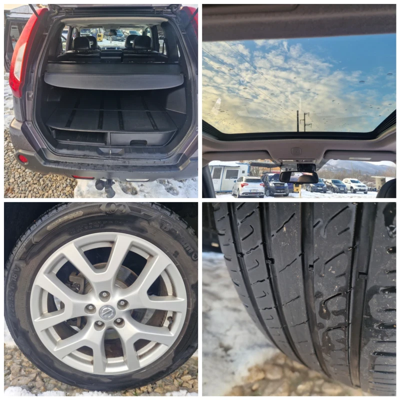Nissan X-trail 2, 0* 150* AC* XENON* КОЖА* PANO* FACE* CAM , снимка 14 - Автомобили и джипове - 52680970