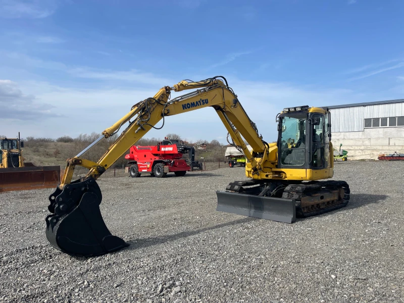 Багер Komatsu PC 118 MR + 2 БРОЯ КОФИ ЛИЗИНГ, снимка 3 - Индустриална техника - 48445231