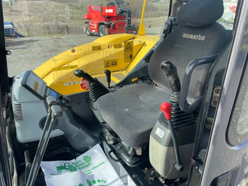 Багер Komatsu PC 118 MR + 2 БРОЯ КОФИ ЛИЗИНГ, снимка 11 - Индустриална техника - 48445231