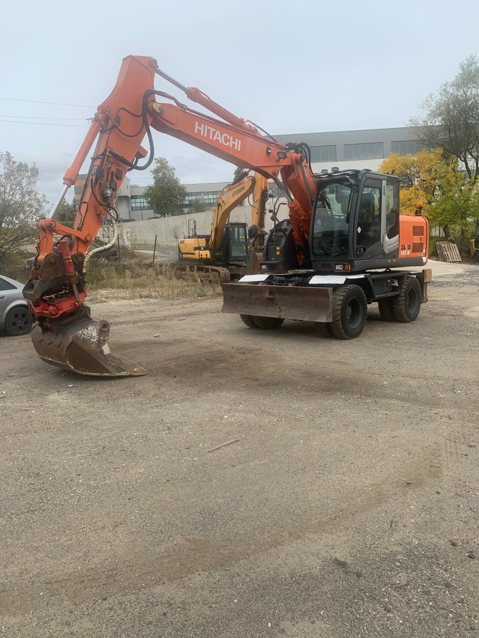 Багер Hitachi ZX140-3W, снимка 1