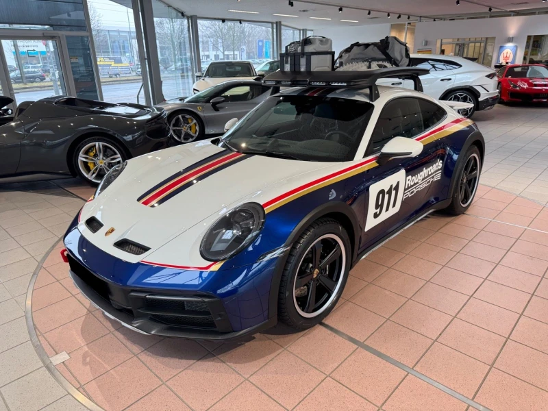 Porsche 911 992 DAKAR/ RALLYE DESIGN/ CARBON/ BOSE/ MATRIX/ , снимка 3 - Автомобили и джипове - 49100045