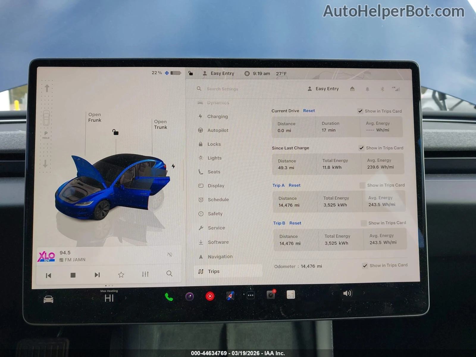Tesla Model 3 Highland* Long Range* AWD* 82 kWh* Крайна цена, снимка 10 - Автомобили и джипове - 54672341