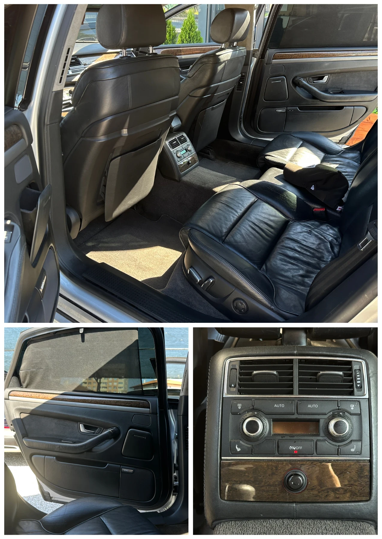 Audi A8 4.2-MPI* Quattro* Газ-Бензин* Xenon* , снимка 14 - Автомобили и джипове - 55492934
