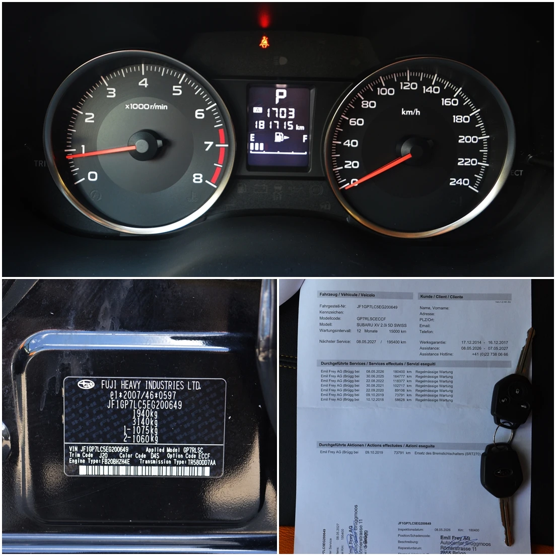 Subaru XV 2.0i AWD SAFARI EDITION - ШВЕЙЦАРИЯ, снимка 11 - Автомобили и джипове - 55836002