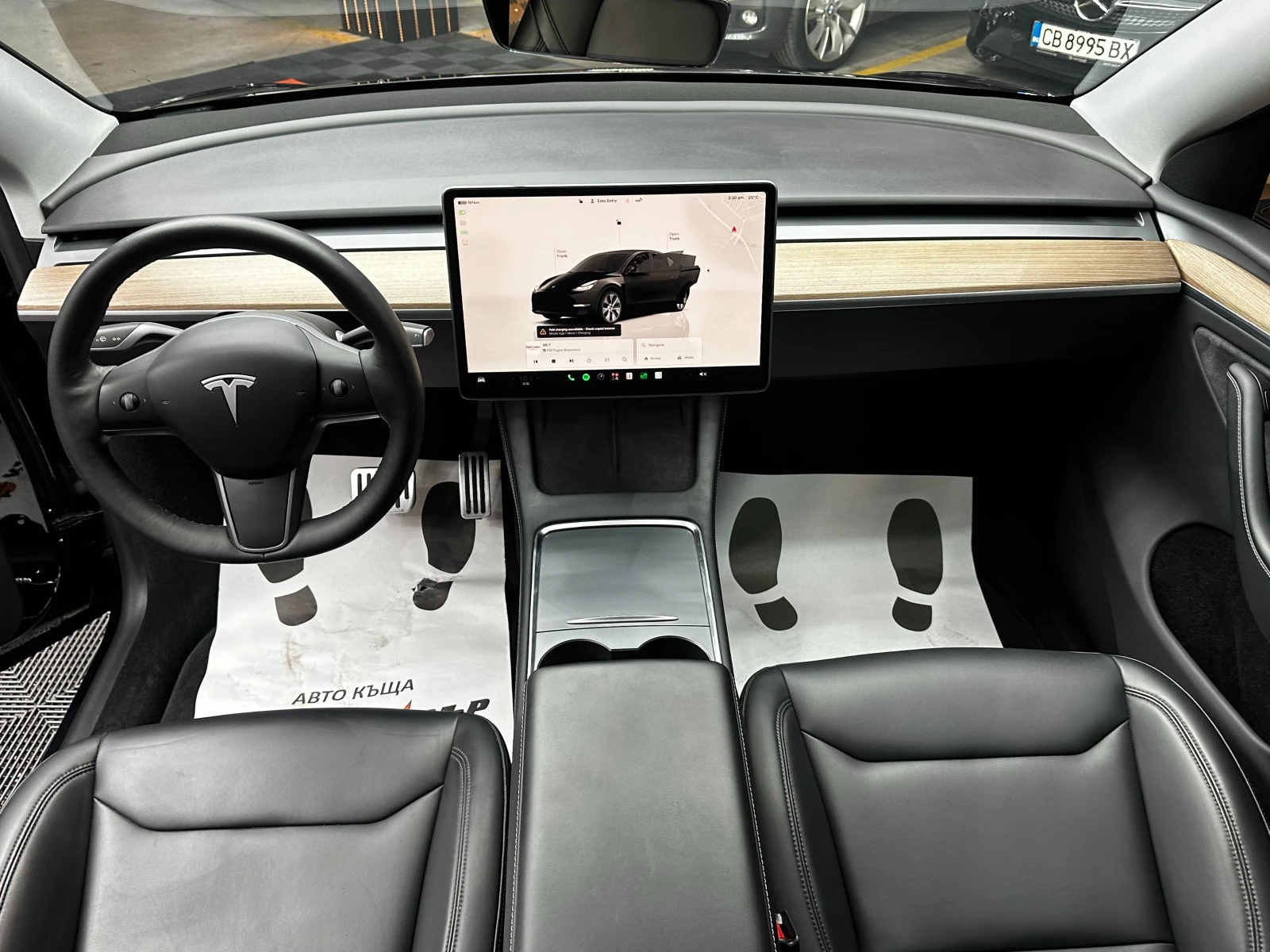 Tesla Model Y 2024/Austria/LFP/HW4/AMD RYZEN/������� � ����� | Mobile.bg � ����������� 9