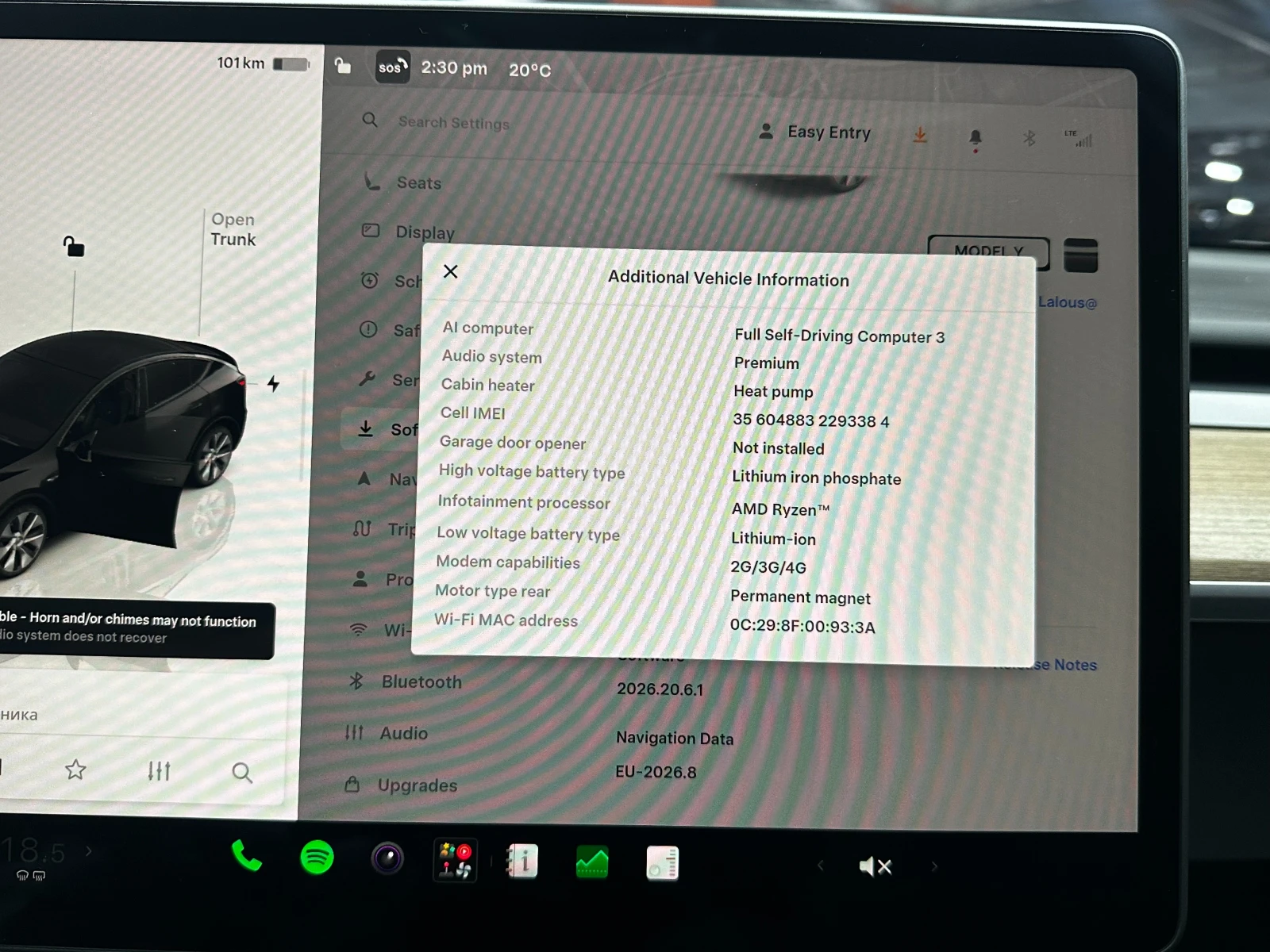 Tesla Model Y 2024/Austria/LFP/HW4/AMD RYZEN/������� � ����� | Mobile.bg � ����������� 11