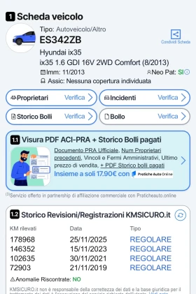 Hyundai IX35 1.6i 135�� 180���.�� 6-��2-�����.����.�����������. | Mobile.bg � ����� ������ 17