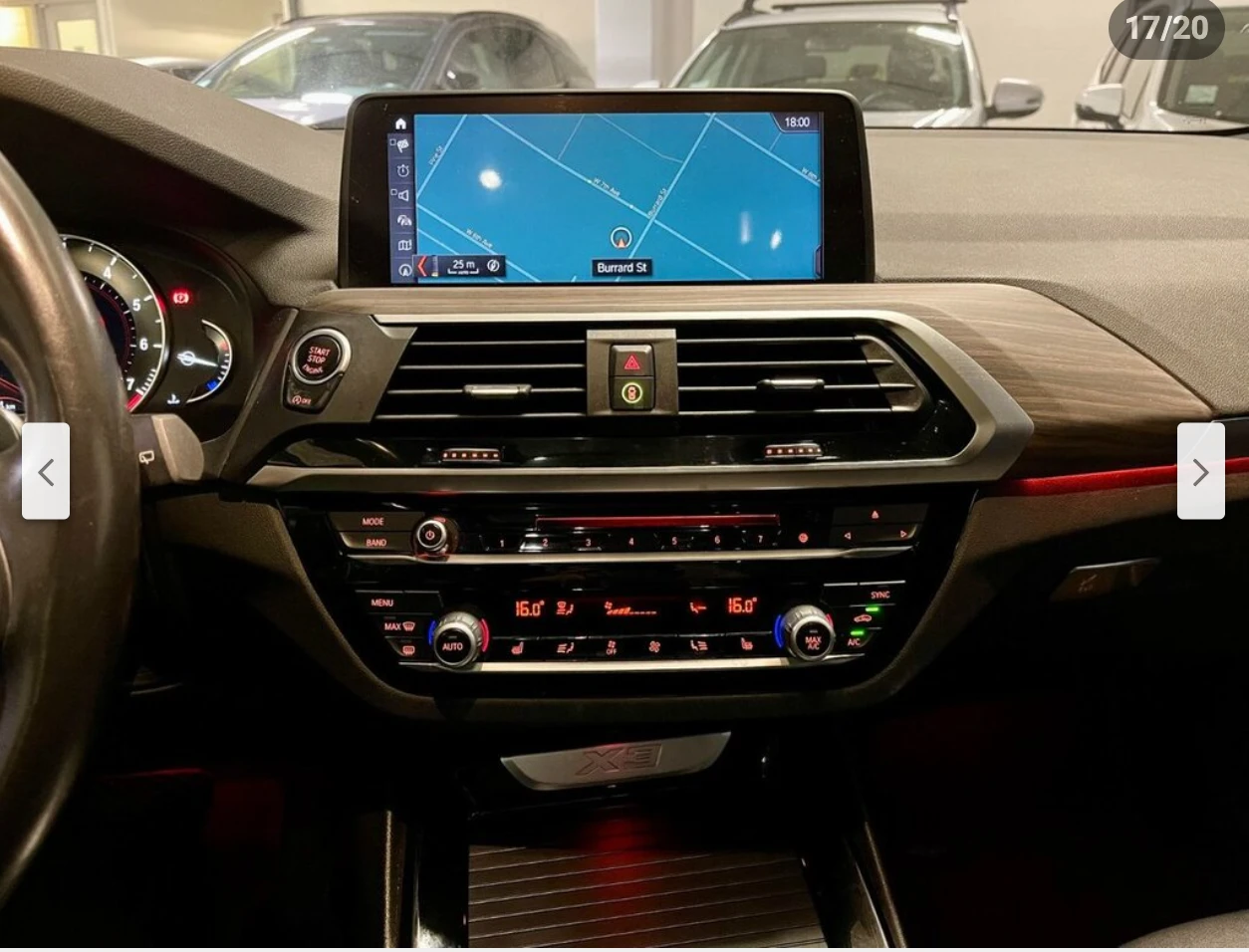 BMW X3 XDRIVE* 30i* ДИГИТАЛНО* ТАБЛО* ПОДГРЕВ* ОБДУХВАНЕ* - изображение 8