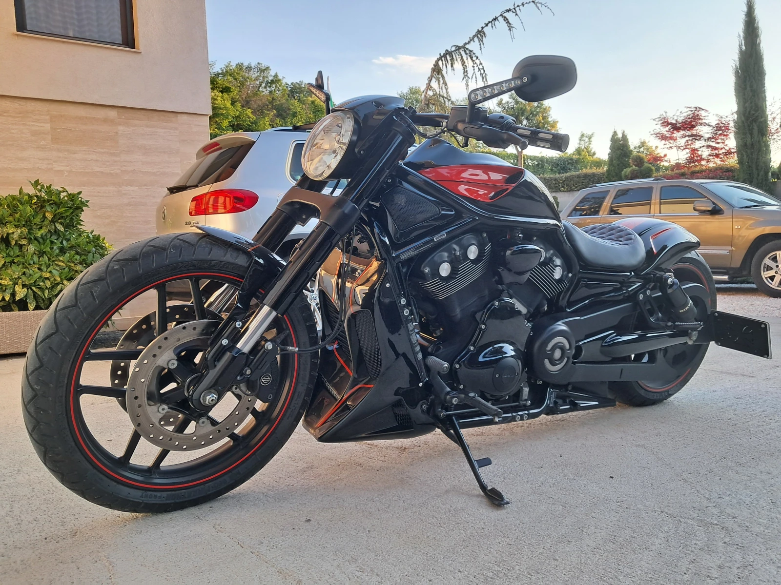 Harley-Davidson V-Rod NIGHT-ROD-ABS -CUSTOM-КАТО НОВ, снимка 8 - Мотоциклети и мототехника - 52524191