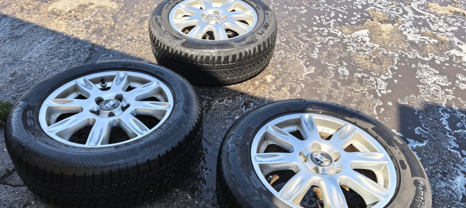 Гуми с джанти Continental 225/60R17, снимка 3 - Гуми и джанти - 55785484