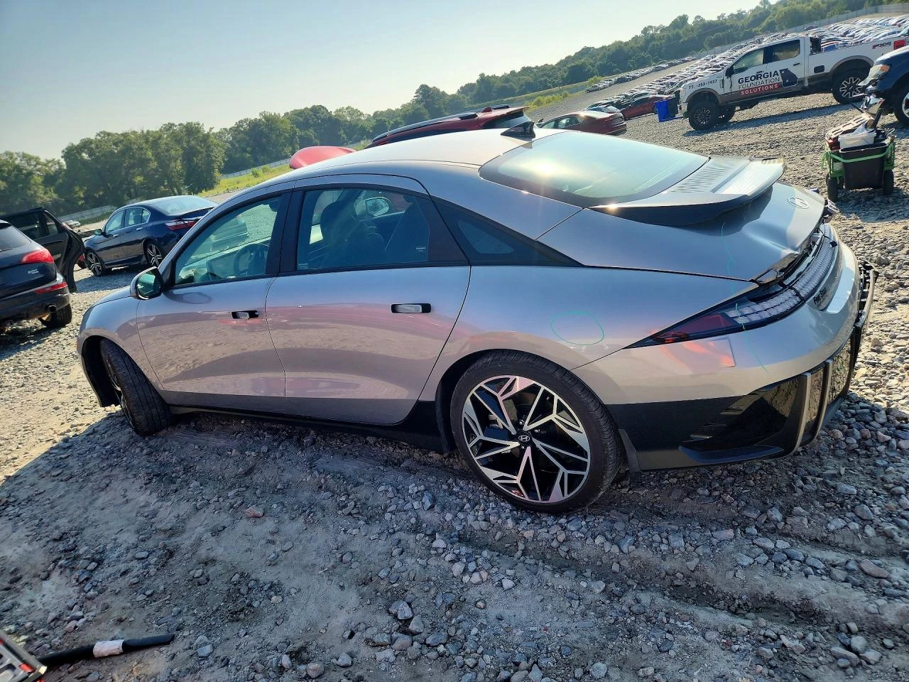 Hyundai Ioniq 6 SEL* КОЖА* ПОДГРЕВ* КАМЕРА* KEYLESS* , снимка 4 - Автомобили и джипове - 55436360