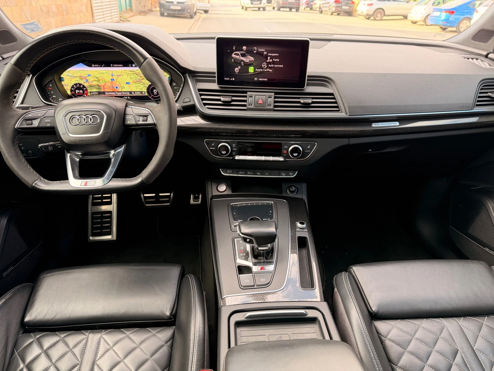 Audi SQ5 Audi-SQ5-3.0-TFSI-B&O-QUATTRO, снимка 10 - Автомобили и джипове - 56245948