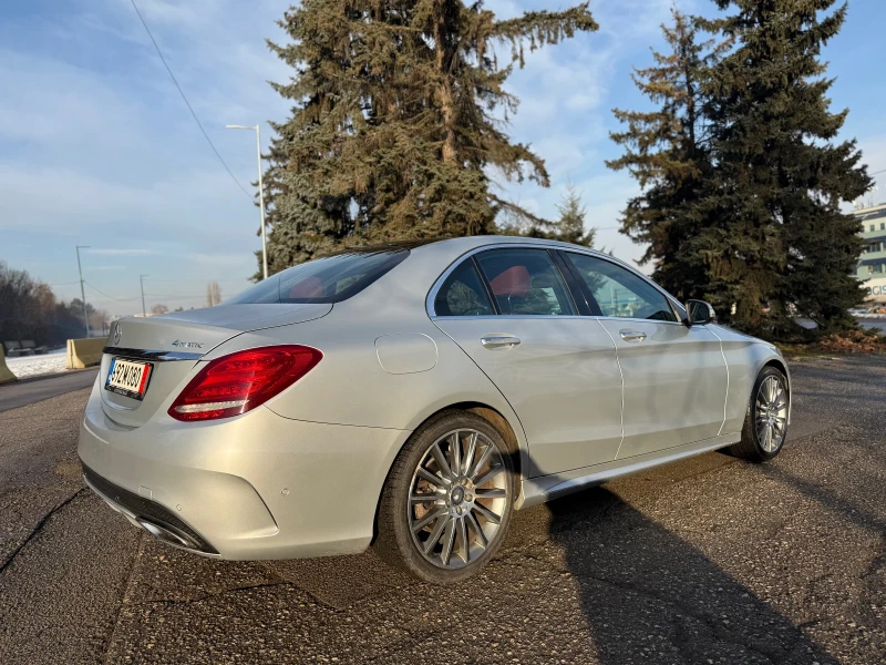 Mercedes-Benz C 400 AMG/ВЪЗДУХ/4M/HEADUP/BURM/ОБДУХВАНЕ , снимка 7 - Автомобили и джипове - 48798164