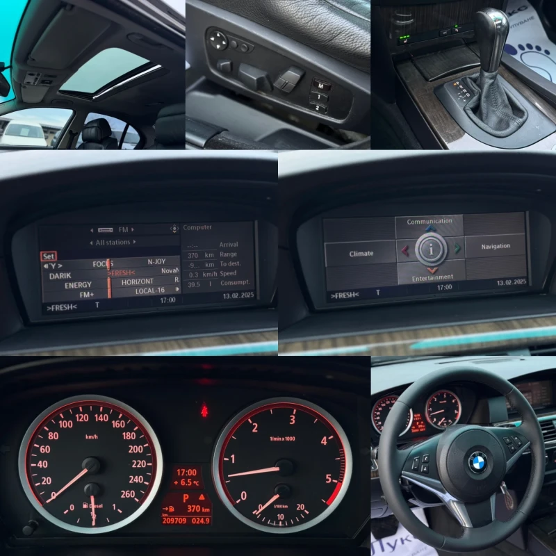 BMW 530 3.0D 231кс M-PAKET STAR-STOP НАВИ КОМФОРТ ПОДГРЕВ, снимка 17 - Автомобили и джипове - 49118079