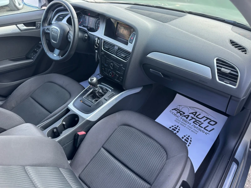 Audi A4 2.0TDI XENON* LED* ЛИЗИНГ 100% ОДОБРЕНИЕ* БАРТЕР, снимка 12 - Автомобили и джипове - 52077158