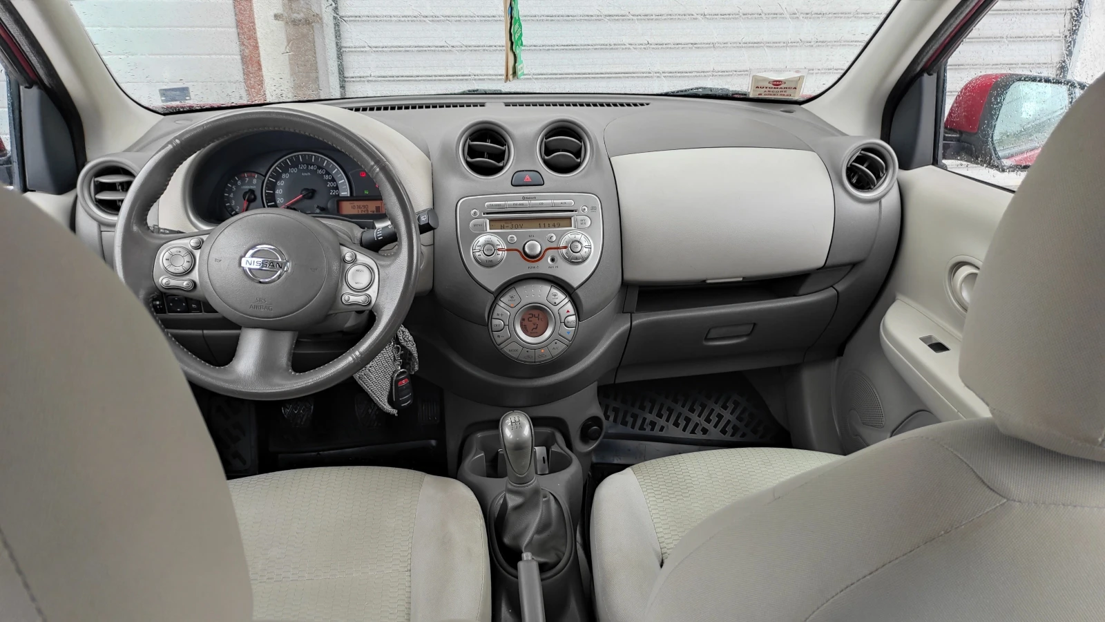 Nissan Micra 1.2 80к.с КЛИМАТРОНИК! PURE DRIVE - изображение 5